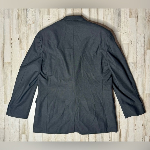 Brooks Brothers Blazer Mens 43R Charcoal Gray Explorer Madison Fit Coat Jacket - Picture 6 of 11